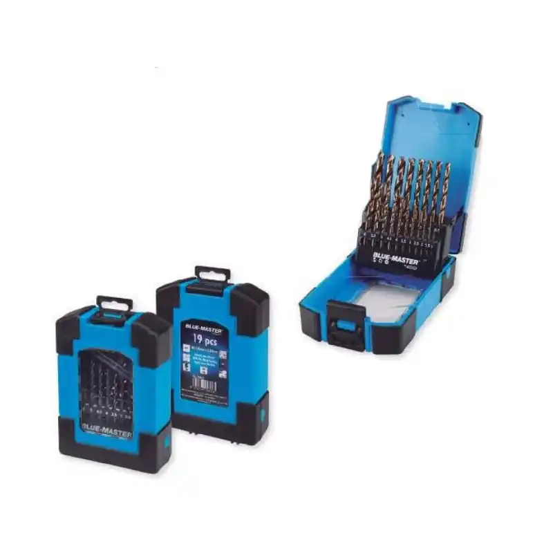 Certifié Coffret forets métaux HSS Cobalt taillés-meulés