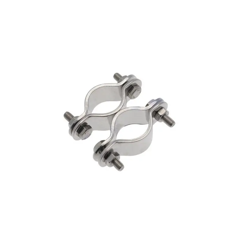 Fait Main Collier pivotant double de serrage pour tube A2