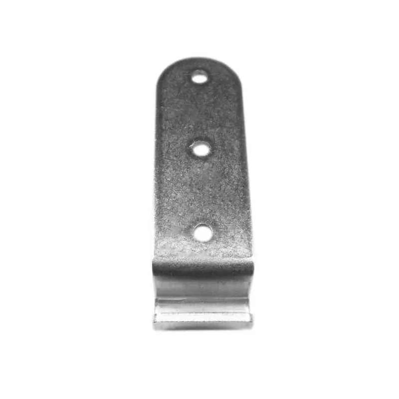 Solde Crochet coudé pour grenouillères inox brut percé