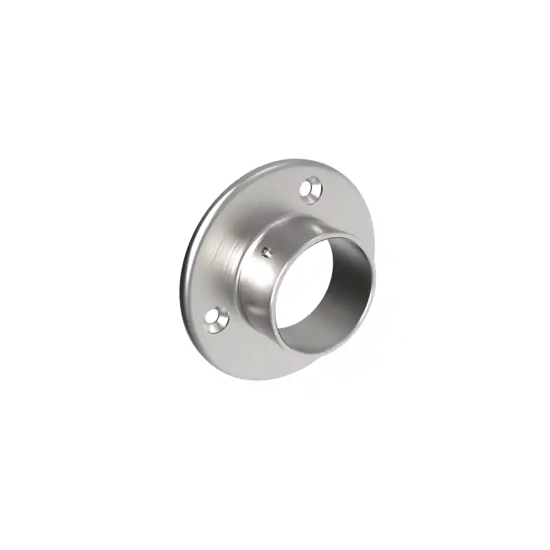 Fixation de main courante 1 partie Ø100mm inox 316 brossé pour tube Ø48,3mm Usine Directe