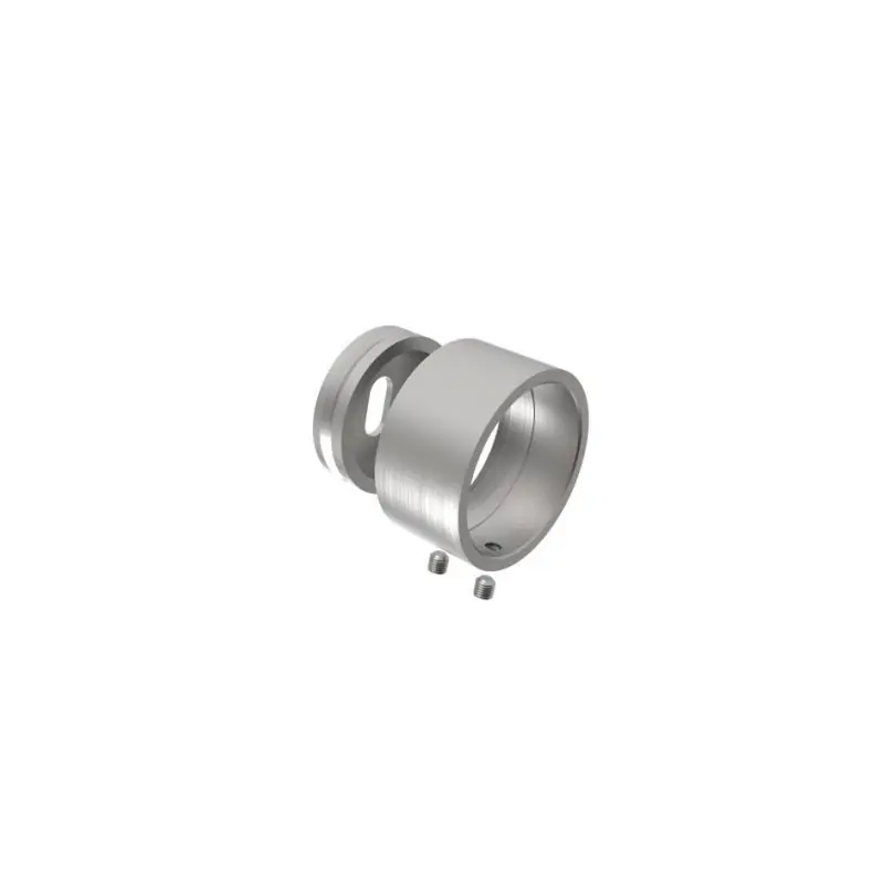 Fixation de main courante 2 parties inox 304 brossé pour tube Ø33,7mm Prix Cassé