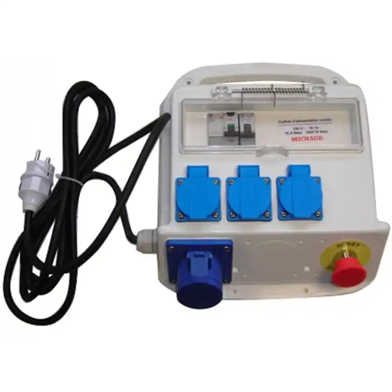 Top Qualité Coffret mobile P486 - 4 prises