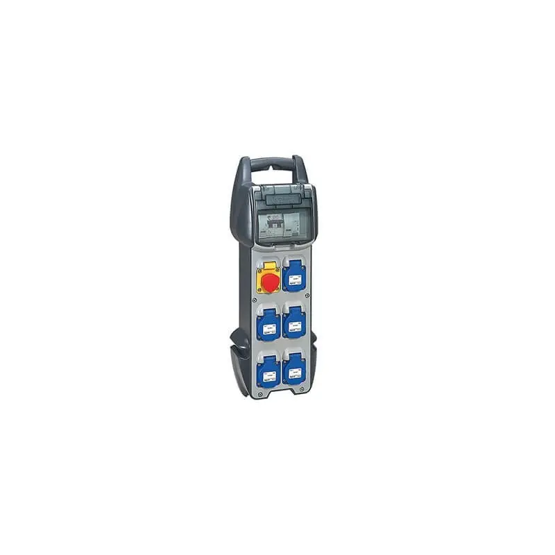 Coffret de chantier P17 corps de métier - 5 prises - 16A - 250V Meilleure Qualité