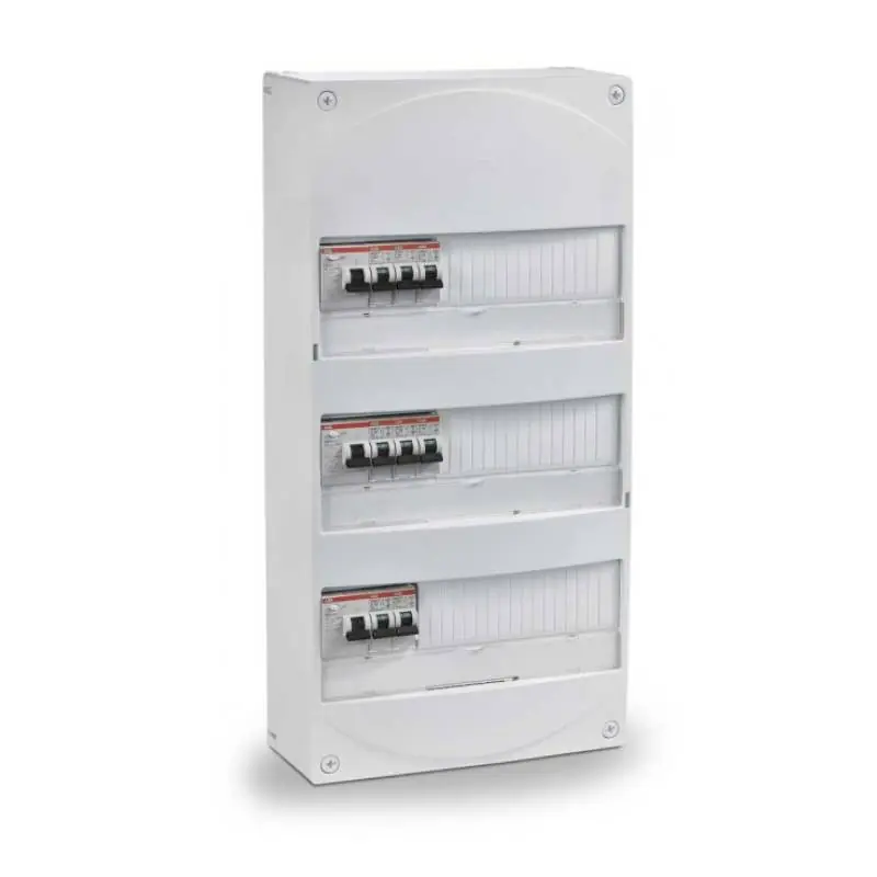 Nouvel Arrivage Tableau électrique prééquipé ABB - 3 rangées - 39 modules