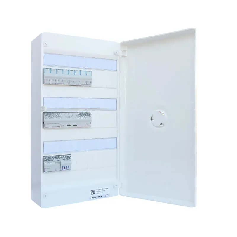 Coffret multimédia Triple Play Gigabit Drivia 13 Legrand – 13 modules – 3 rangées Authentique
