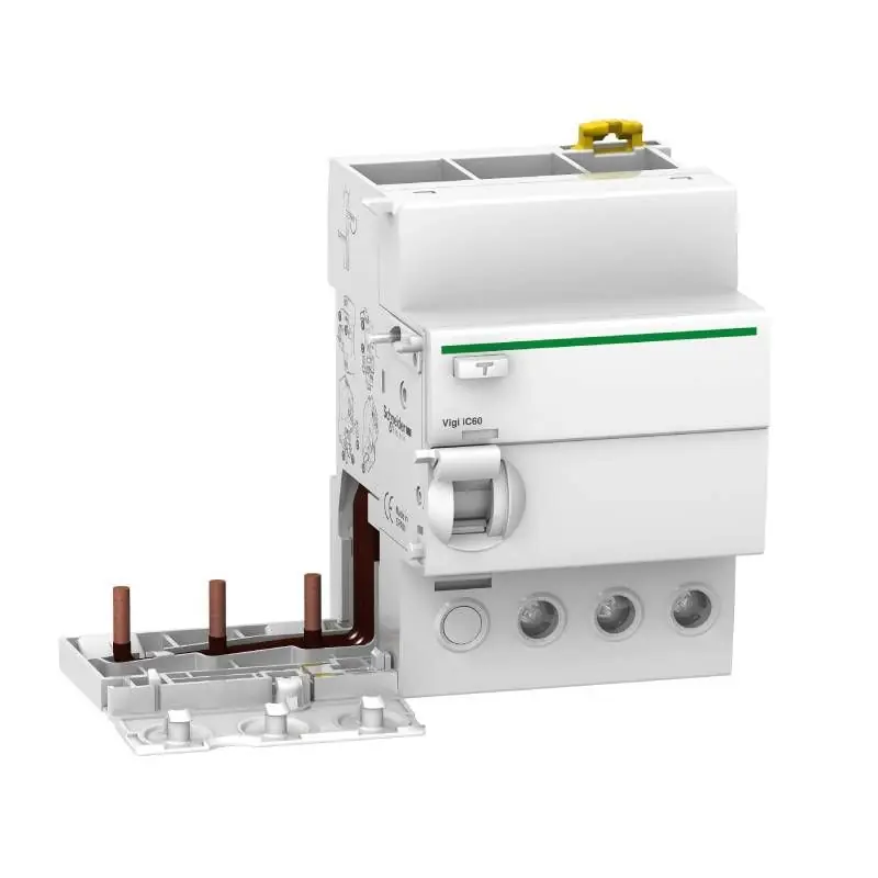 Meilleure Vente Bloc différentiel Acti 9 Vigi iC60 Schneider Electric - Type Asi - 400/415V - 3P - 63A - 1000mA sélectif