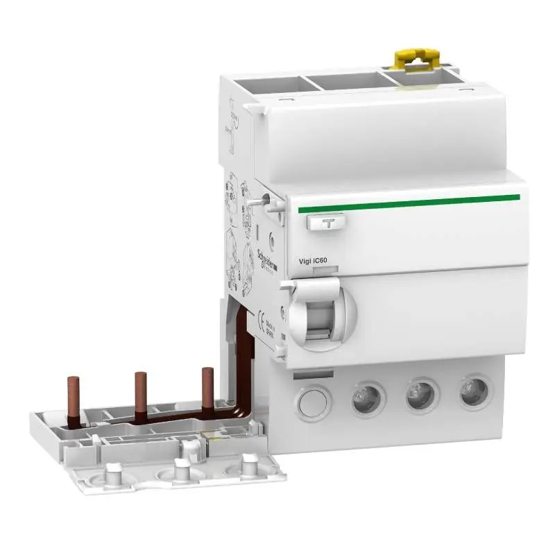 Prix Réduit Bloc différentiel Acti 9 Vigi iC60 Schneider Electric - Type AC - 230/415V - 3P - 63A - 300mA sélectif