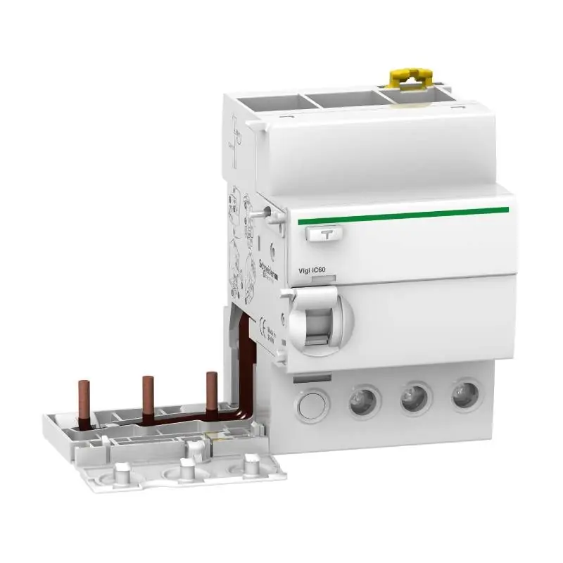 Offre Du Jour Bloc différentiel Acti 9 Vigi iC60 Schneider Electric - Type Asi - 230/415V - 3P - 63A - 300mA sélectif