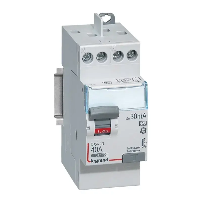 Original Interrupteur différentiel- 40A - 30mA - Type A - 230V - Vis/vis
