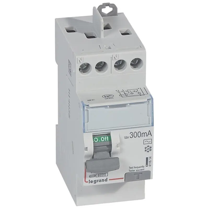 Vente Flash Interrupteur différentiel - 40A - 300mA - Type AC - 230V - Vis/Vis