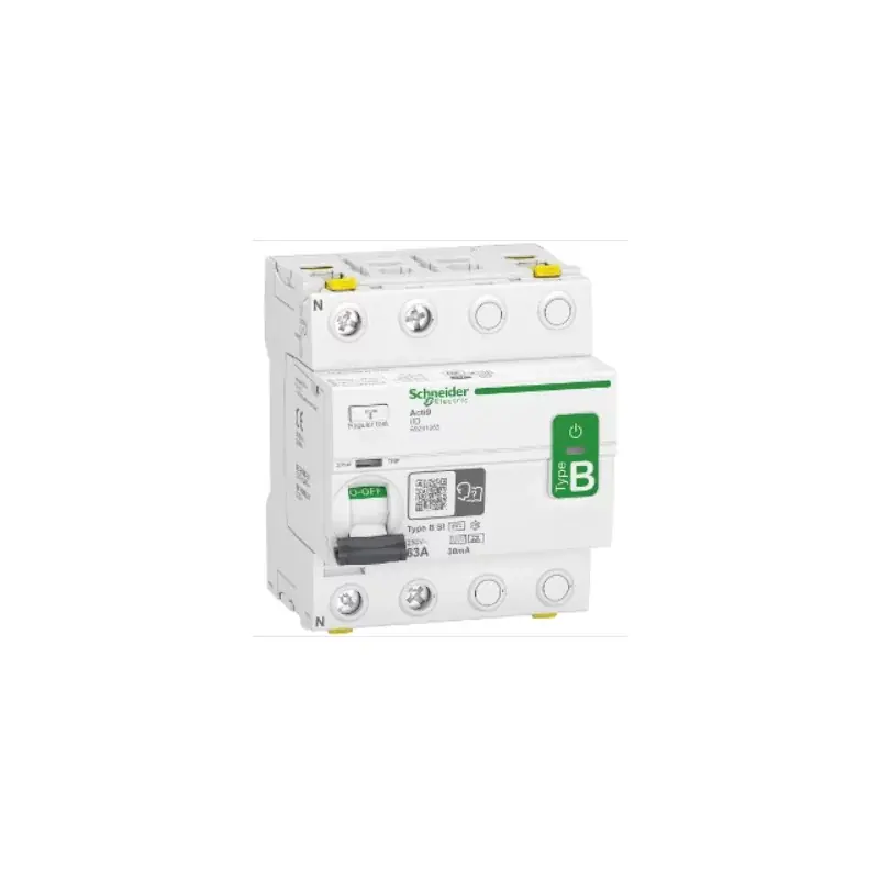 Interrupteur différentiel 63A Acti9 iID - Type B-SI - 2 pôles - 30mA - 230V - CA Livraison Mondiale