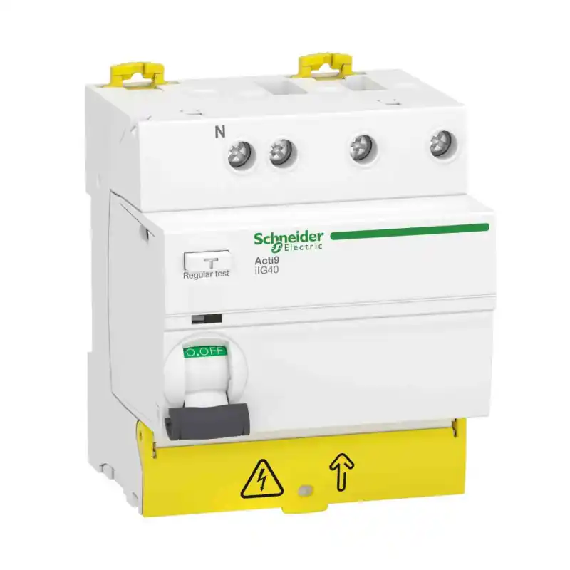 Interrupteur différentiel tête de groupe Acti9 ilG40 Schneider Electric - 3P+N - 25A - 30mA Prix Choc