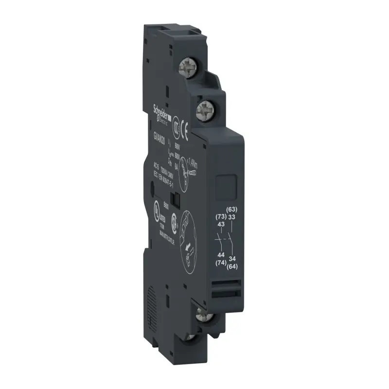 Contact auxiliaire TeSys GV Schneider Electric - 2F Réduction