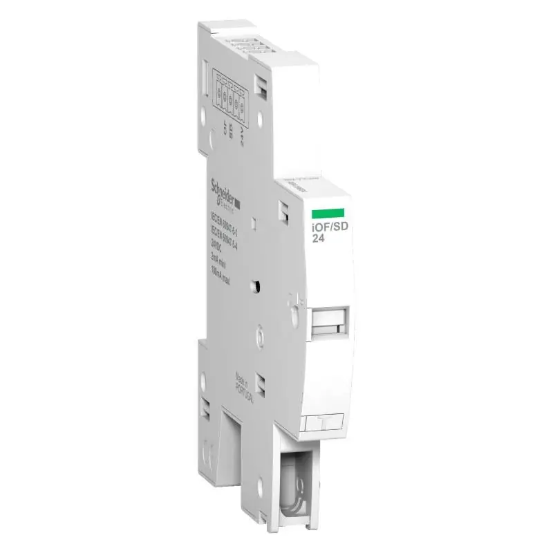 Contact auxiliaire Acti9 iC60 RCBO Schneider Electric - OF + Signal défaut SD + TI24 interface SmartLink Bon Marché
