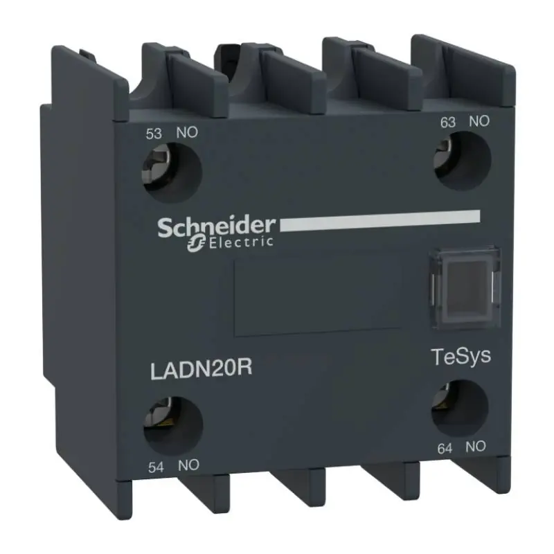 Super Prix Bloc de contacts auxiliaires frontaux Schneider Electric - 2F - 1mA - Bornes vis-étriers
