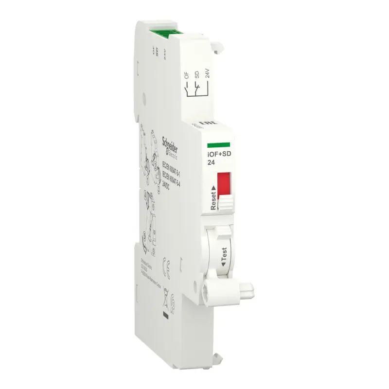 Satisfait Ou Remboursé Contact auxiliaire iOF+SD24 Acti9 Schneider Electric - Commande signalisation par le haut pour Smartlink