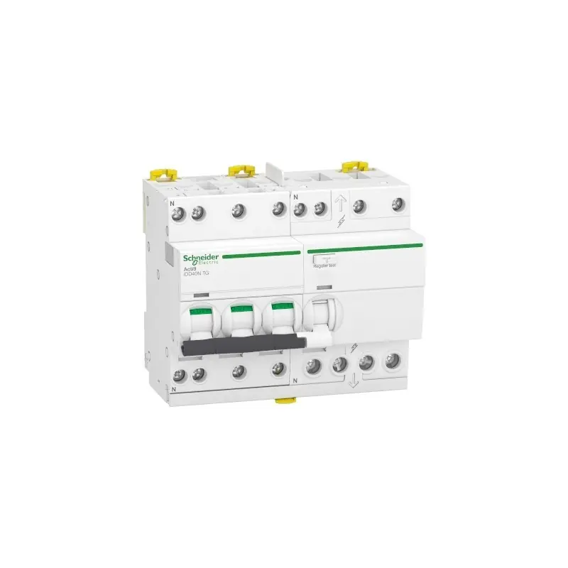 Commander Maintenant Disjoncteur différentiel 25A - iDD40N Acti9 - 10kA - courbe C - 3P+N - 30mA - Type AC