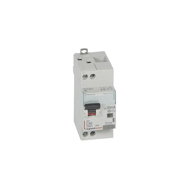Remise Disjoncteur différentiel DXᶾ 6000 - Vis/vis - 40A - AC - 10kA - 30mA