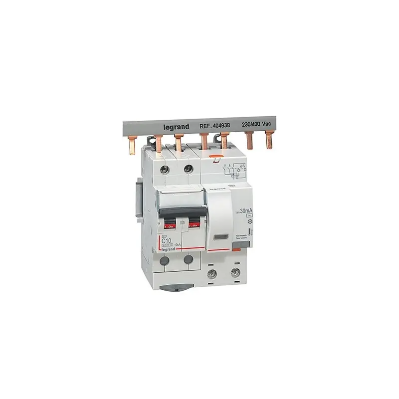 Solde Disjoncteur différentiel DXᶾ 6000 - 2P - Vis/Vis - 10A - AC - 10kA - 30mA