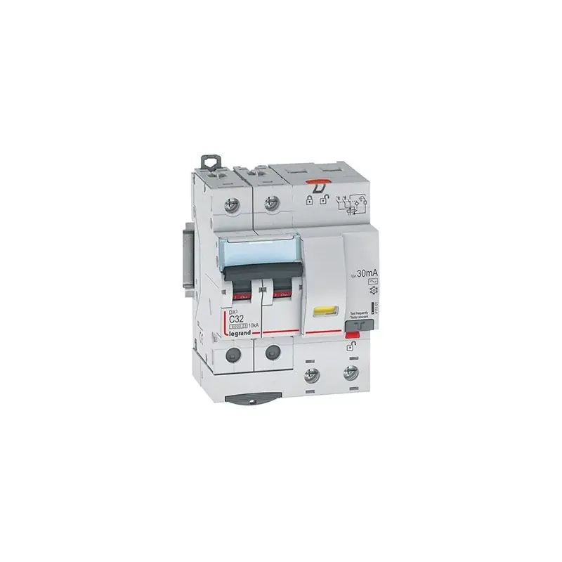 Disjoncteur différentiel DXᶾ 6000 - Vis/vis - 32A - AC - 10kA - 30mA Top Vente