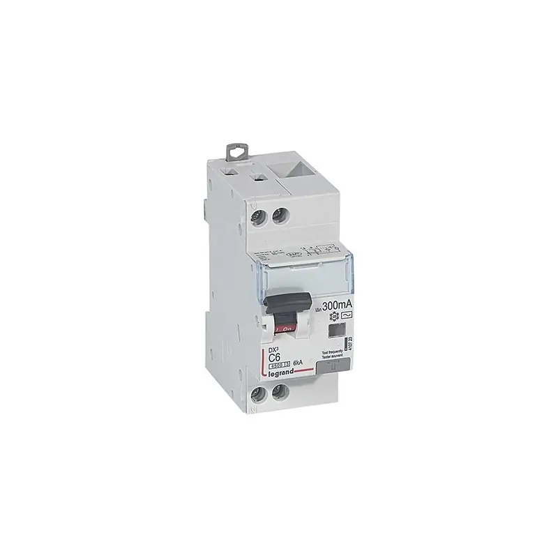 Acheter Direct Disjoncteur différentiel DXᶾ 4500 – Vis/vis – 6A – AC – 6kA – 30mA