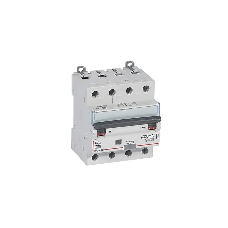 Disjoncteur différentiel monobloc - Type A - 4P - 10kA - 400V - A vis Bon Plan