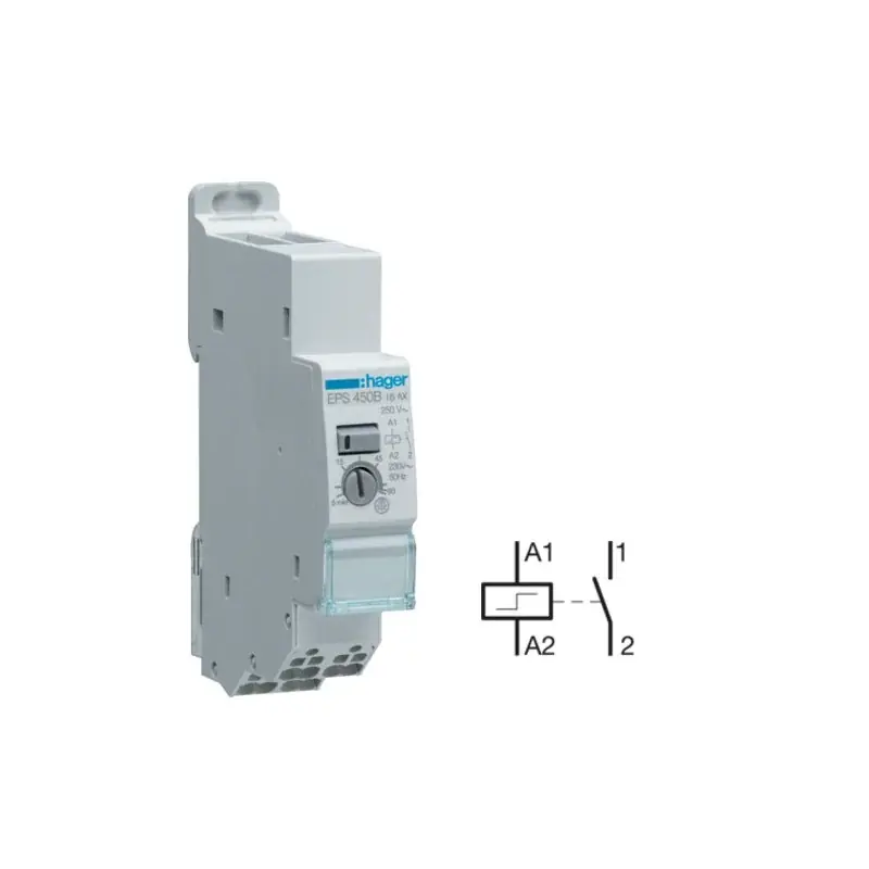 Acheter En Ligne Hager EPS450B – Télérupteur minuterie 1F 16 ASansVis