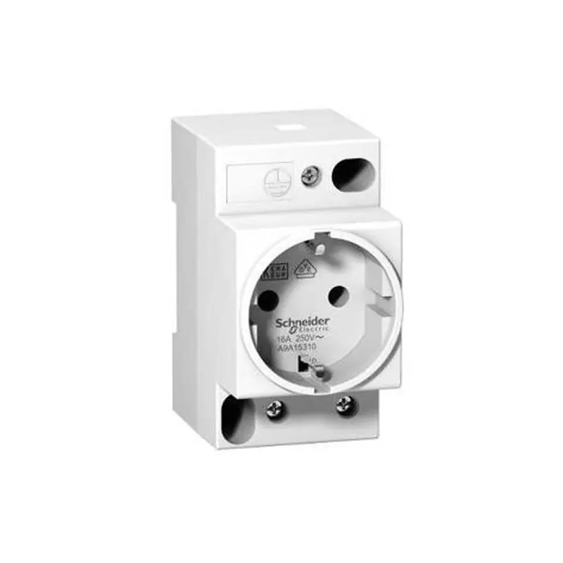 Livraison Mondiale Prise de courant modulaire - 16 A - 2P+T - standard allemand - Acti9 - 250 V