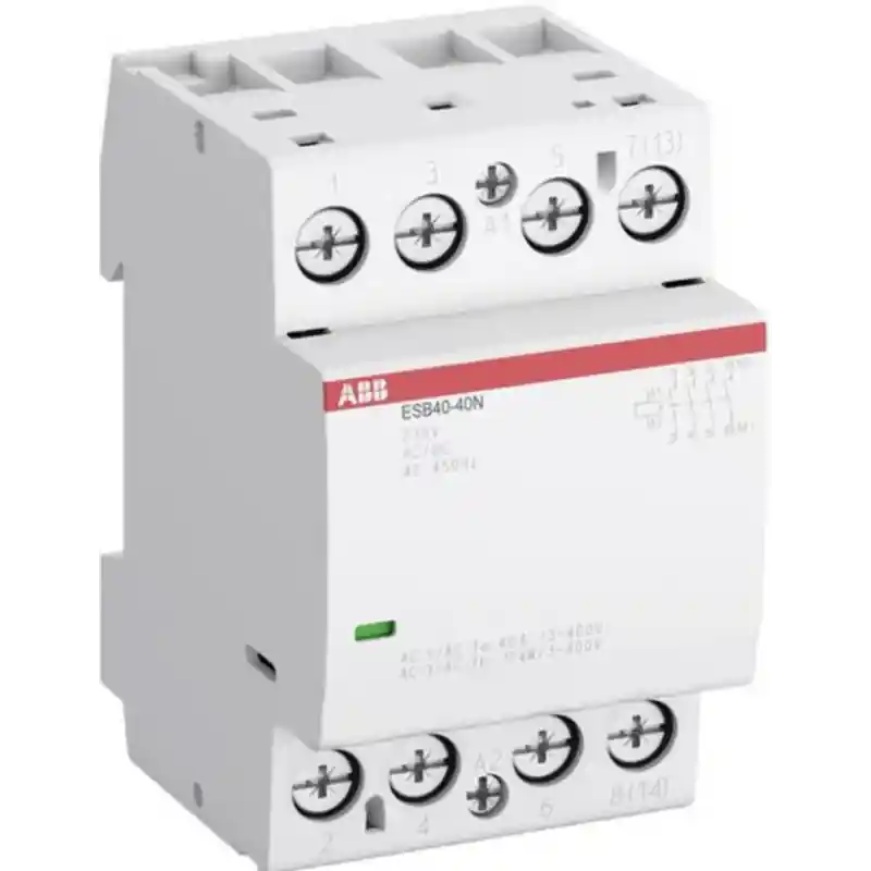 Satisfait Ou Remboursé Contacteur ESB40-40N-06 ABB - 4P - 230V - 40A - 4N/O - 3 modules