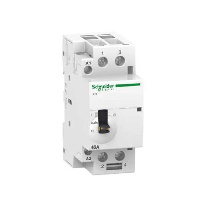 Contacteur à commande manuelle 63A - 2NO - 24VCA - 50Hz - Acti9 - iCT Prix Bas