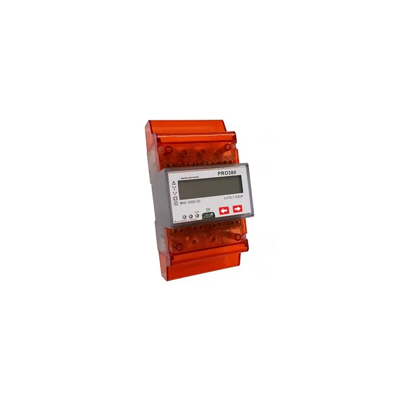 Artisanat Compteur d'énergie tri/tetra à mesure directe - 5A pour TC - 230V - Mbus