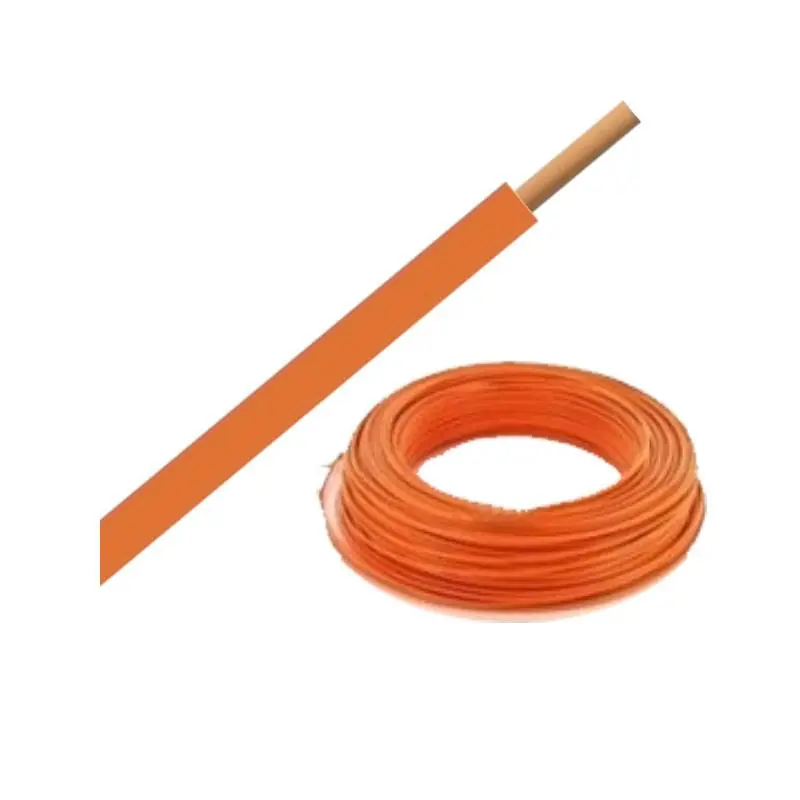 Acheter En Ligne Bobine de Câble H07VU 1,5 mm² – 100 m – Orange