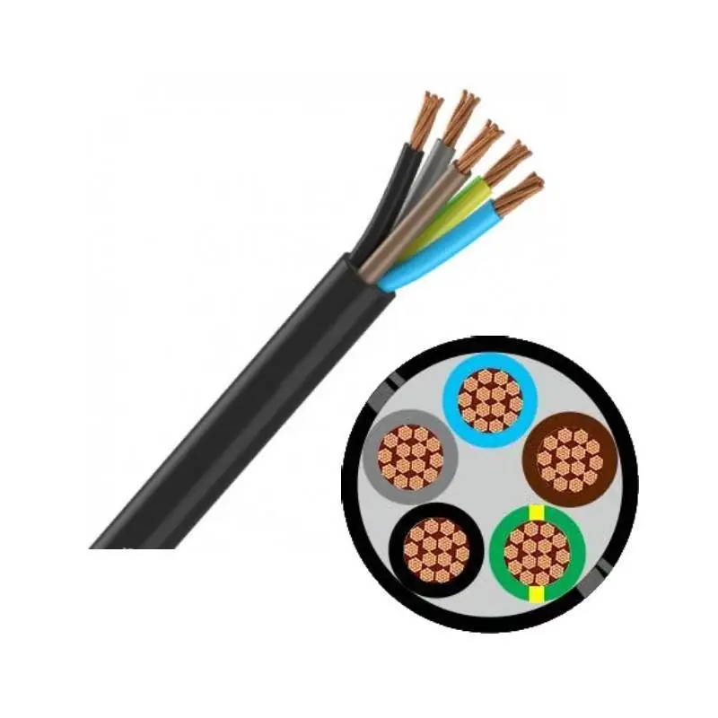 Câble courant fort – R2V – 5G16 – Au mètre Artisanat