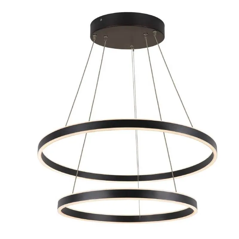 Achetez Aujourd’hui Suspension LED Up & Down ONE DOUBLE SLV – 55W – 2700/3000K – Noir – Dimmable Dali