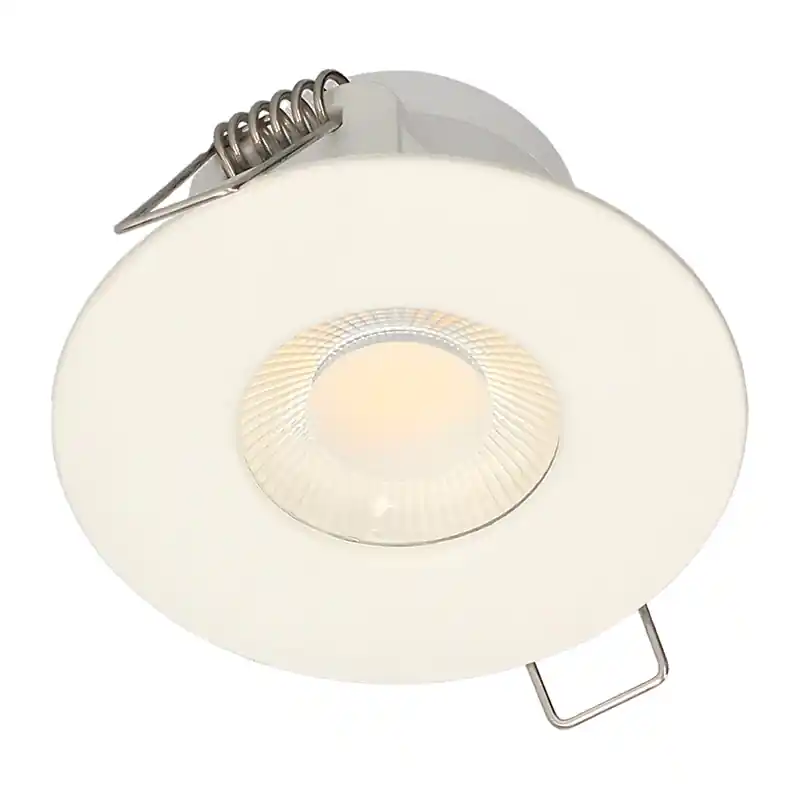 Haute Qualité Spot encastré fixe SPT651 Arlux - BBC - IP65 - 5W - 3CCT - 600Lm - ø86mm - Blanc