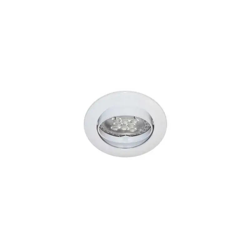 Spot LED KSA1012 RX - GU10 - Orientable- 50W - Rond - Blanc - Sans ampoule Artisanat