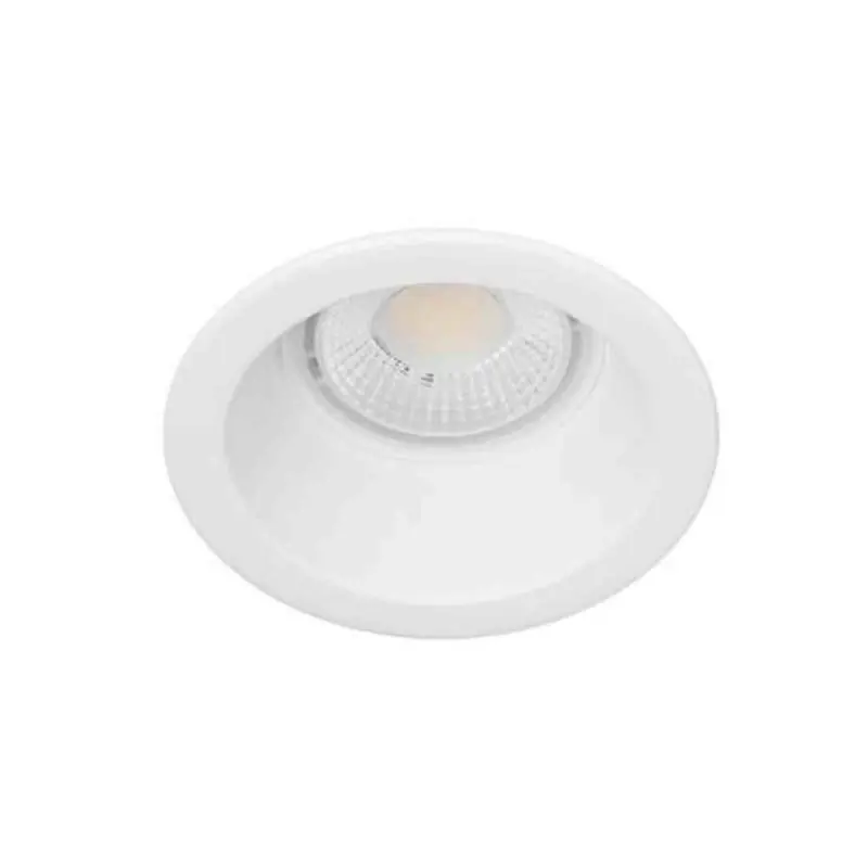 Édition Limitée Spot LED encastré fixe basse luminance Brava RDH-230 Indigo - 5W - 2700/3000/4000K - IP65 - Blanc mat - Dimmable