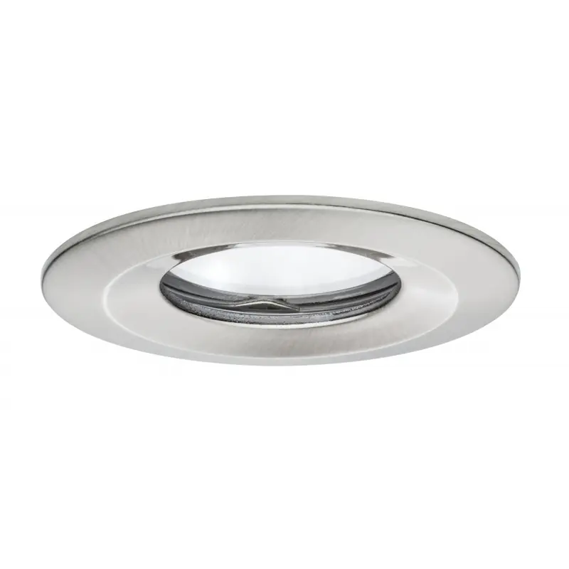 Spot encastré LED Coin Slim - Acier brossé- 6.8W - 2700K - IP65 - Dimmable - Avec ampoule Bon Marché