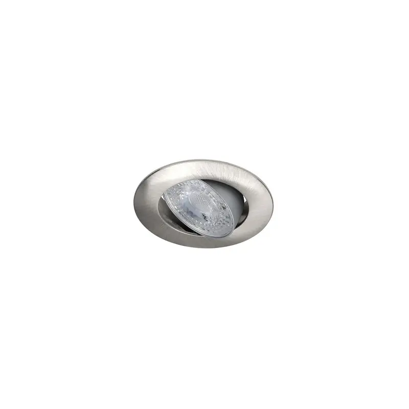 Spot encastré LED MI 5 - 5.5W - 3000K - 480lm - Rond - Non dimmable - Nickel Acheter Direct
