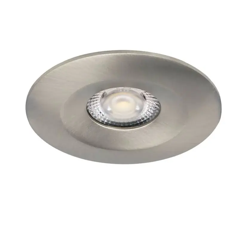 Bon Plan Spot encastré fixe Aspen VOL1 CCT Aric - 5W - 3-4000K - IP20/65 - Dimmable - Nickel