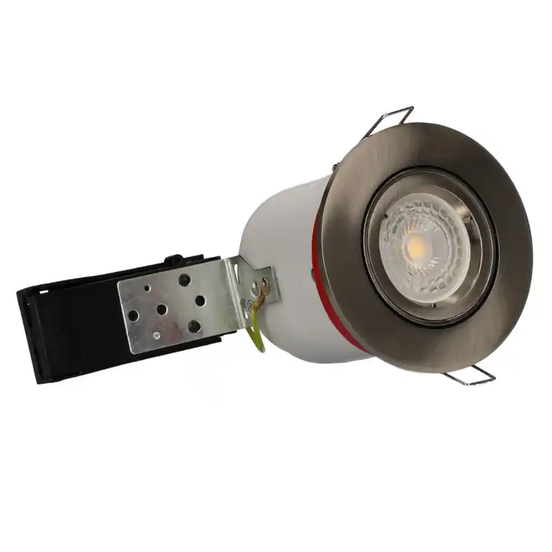 Livraison Express Kit spot encastré orientable BBC SPT204 Arlux - GU10 - 5W - 2700K - 380Lm - ø100mm - Acier