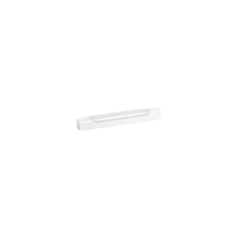 Réglette symétrique LED murale blanche MAUD pour salle d'eau - 6W - 4000K - 700lm - Non dimmable - Avec ampoule Authentique