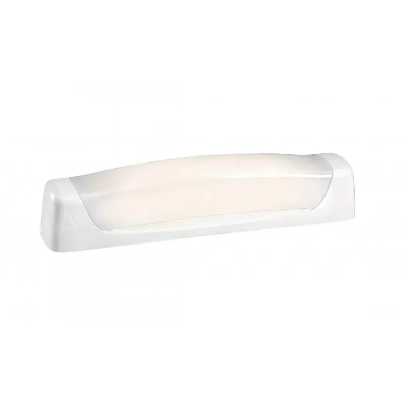 Offre Spéciale Réglette LED murale blanche TALASSO pour salle d'eau - 6W - 2700K - 450lm - Non dimmable - Avec ampoule - Blanc