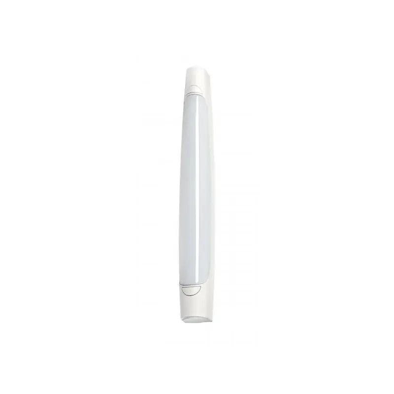 Retour Gratuit Réglette LED murale blanche MAUD pour salle d'eau - 8W - 4000K - IP44 - Non dimmable - Avec ampoule