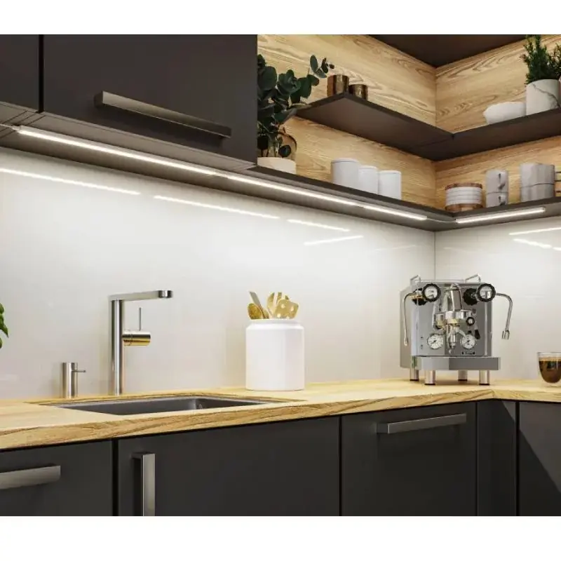 Expédié Aujourd’hui Éclairage sous-meubles LED Inline Paulmann - Kit de démarrage - 2x4W - L.350mm - Blanc