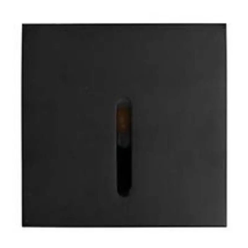 Vente Flash Applique murale encastrée intérieur LIKA Indigo - IP23 4W - 3000K - Noir mat