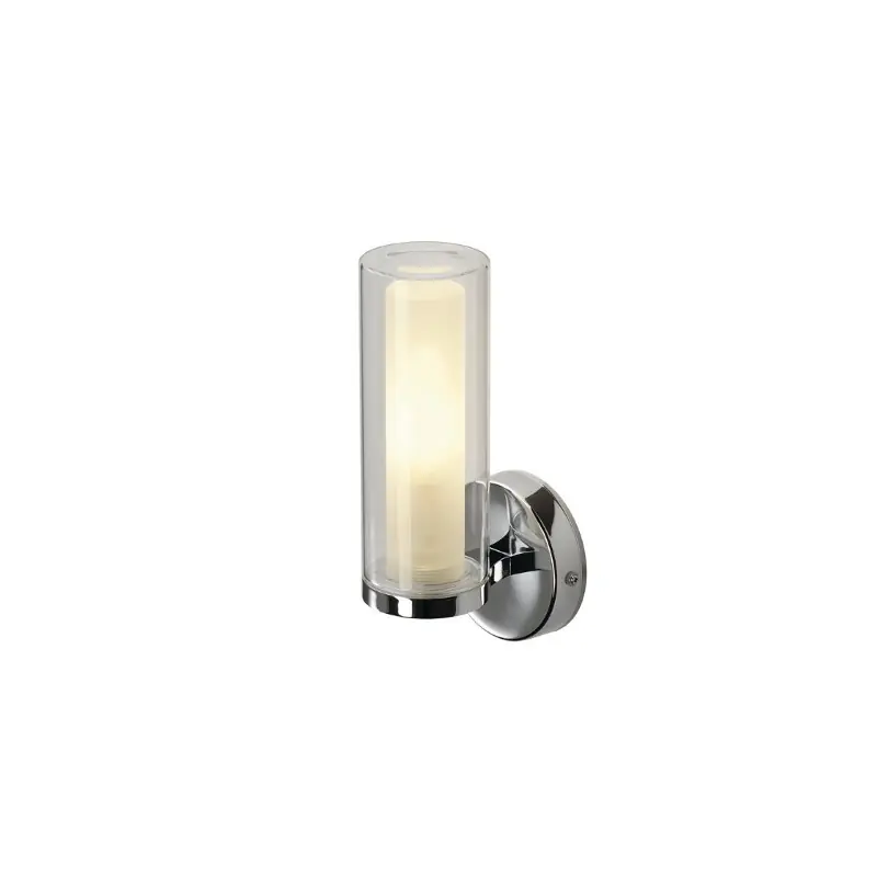 Applique murale WL 106 - E14 - Aluminium - Verre - 40W - IP44 - Sans ampoule Acheter Direct
