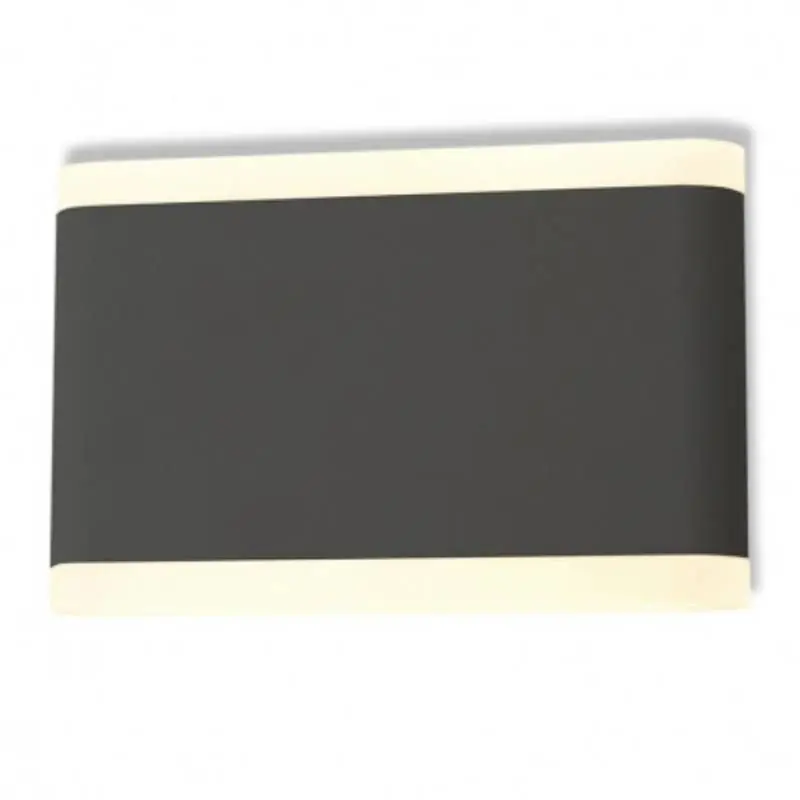 Livraison Gratuite Applique murale anthracite - 10W - 4000K - 770lm - Non dimmable - Avec ampoule