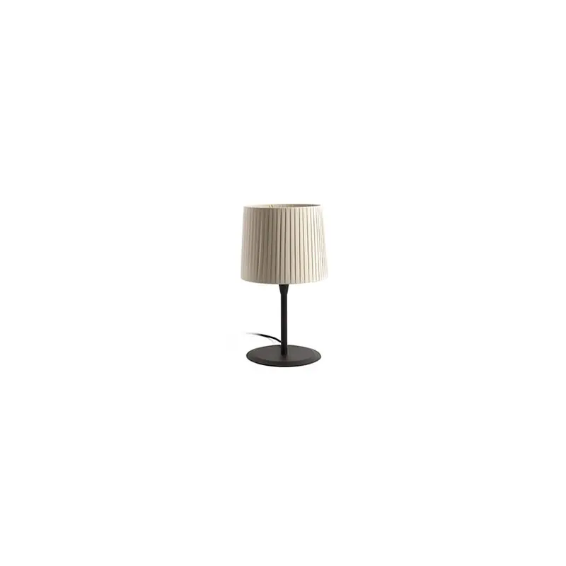 Fait Main Abat-jour enrubanné Mambo - Beige - Sans ampoule - ø250*200