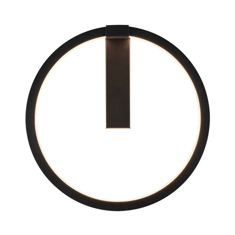 Applique murale LED ONE 40 SLV - 14W - 3000/4000K - Noir - Dimmable Dali Certifié